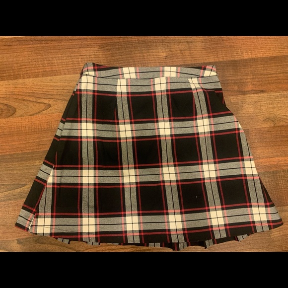 Plaid pleated mini skirt - Picture 4 of 4